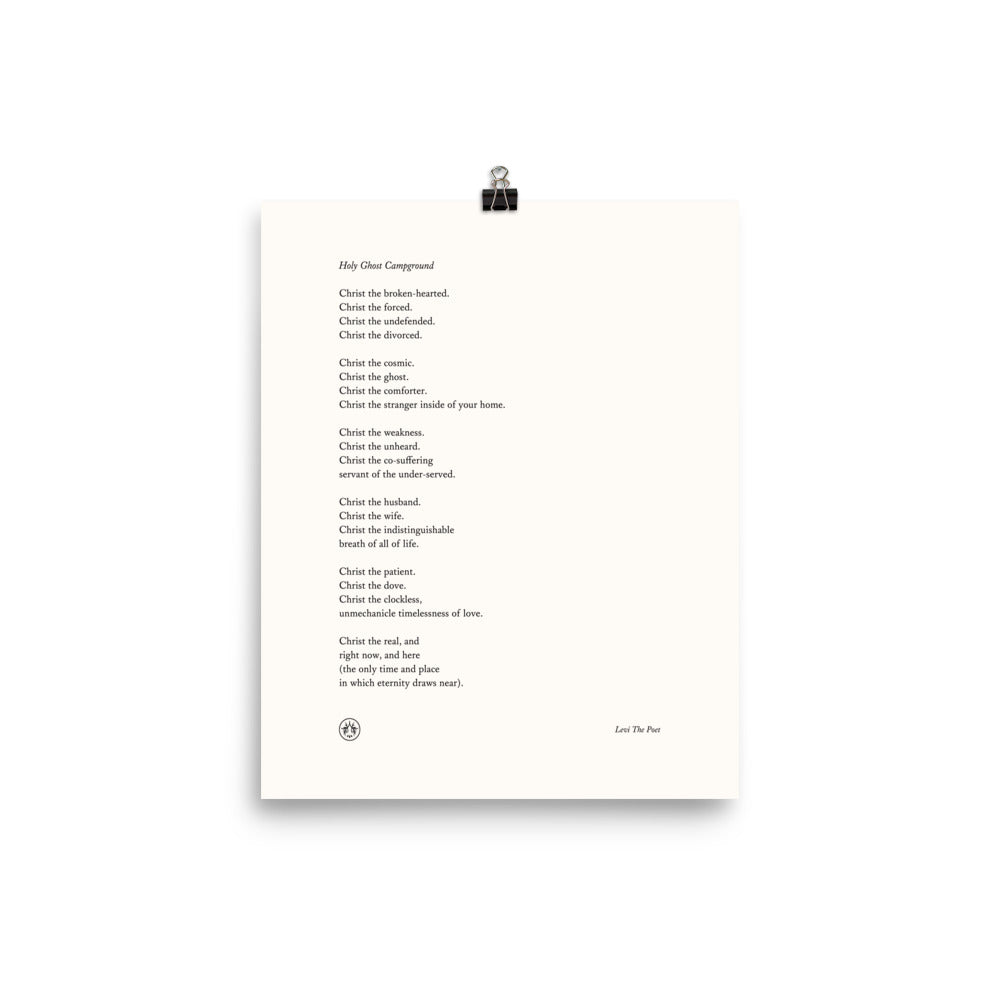 Christ The Ghost Print