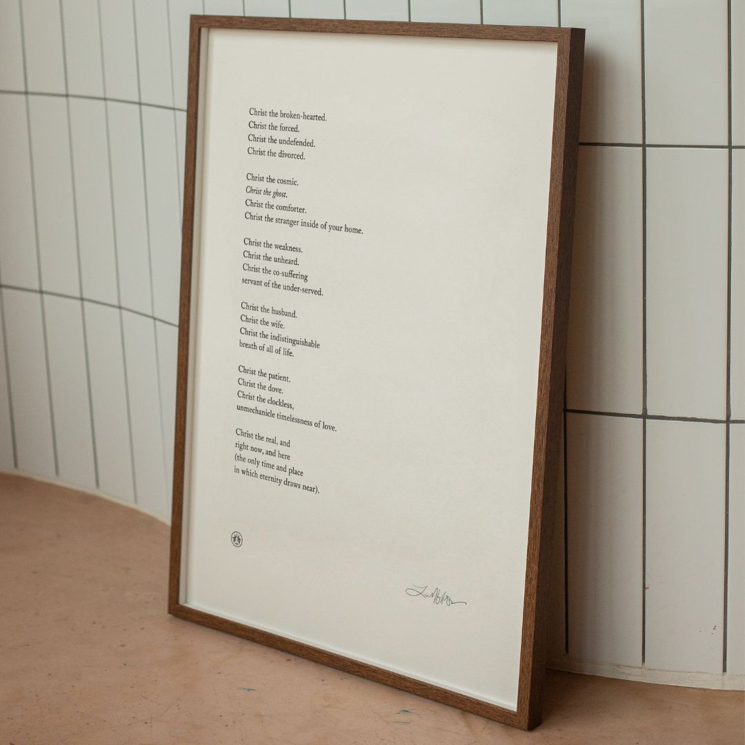 Christ The Ghost Print