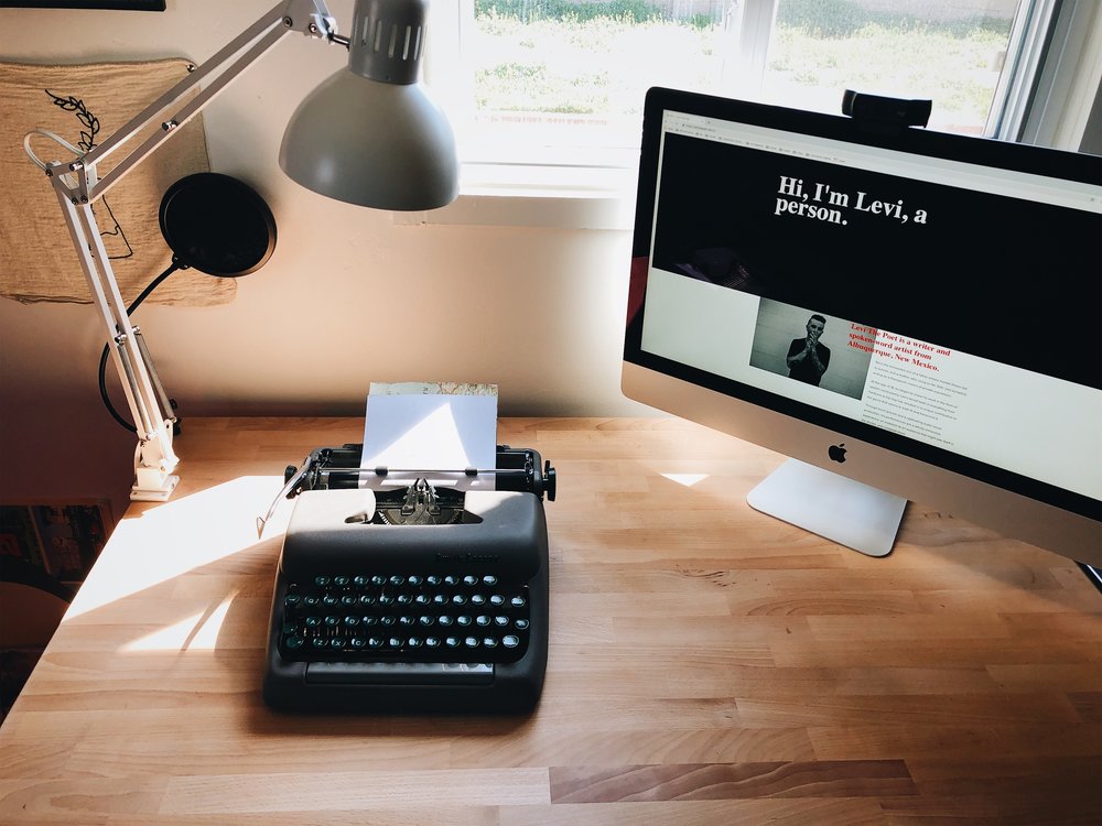 Custom Typewriter Poetry