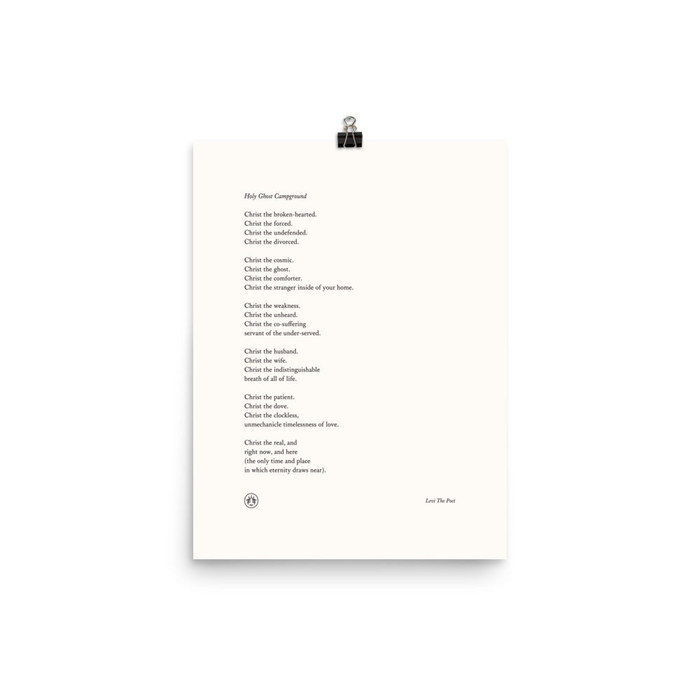 Christ The Ghost Print