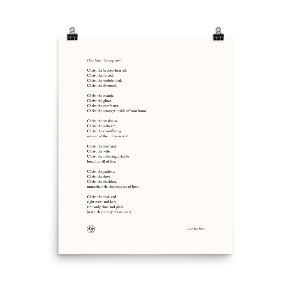 Christ The Ghost Print