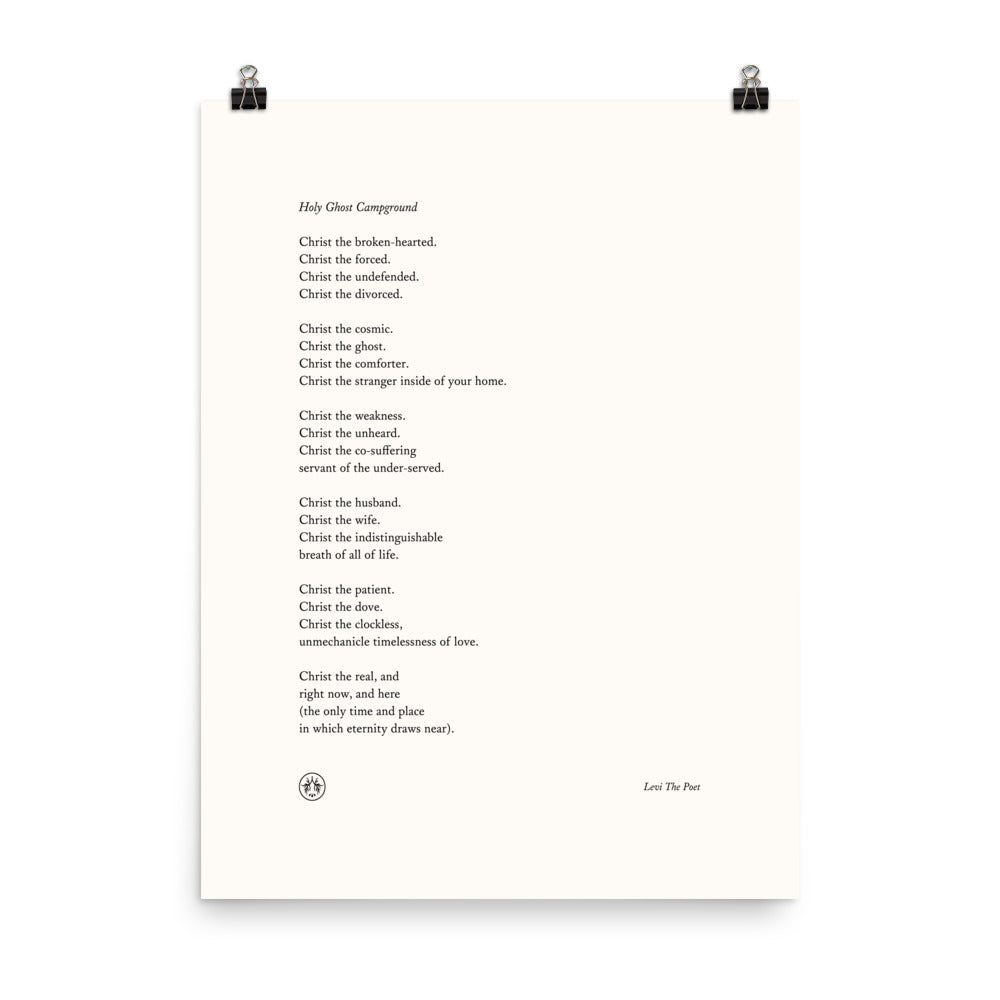 Christ The Ghost Print
